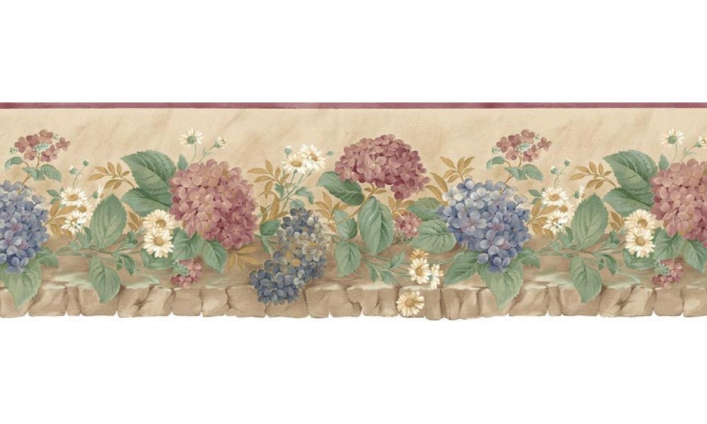 Floral B75700 Wallpaper Border