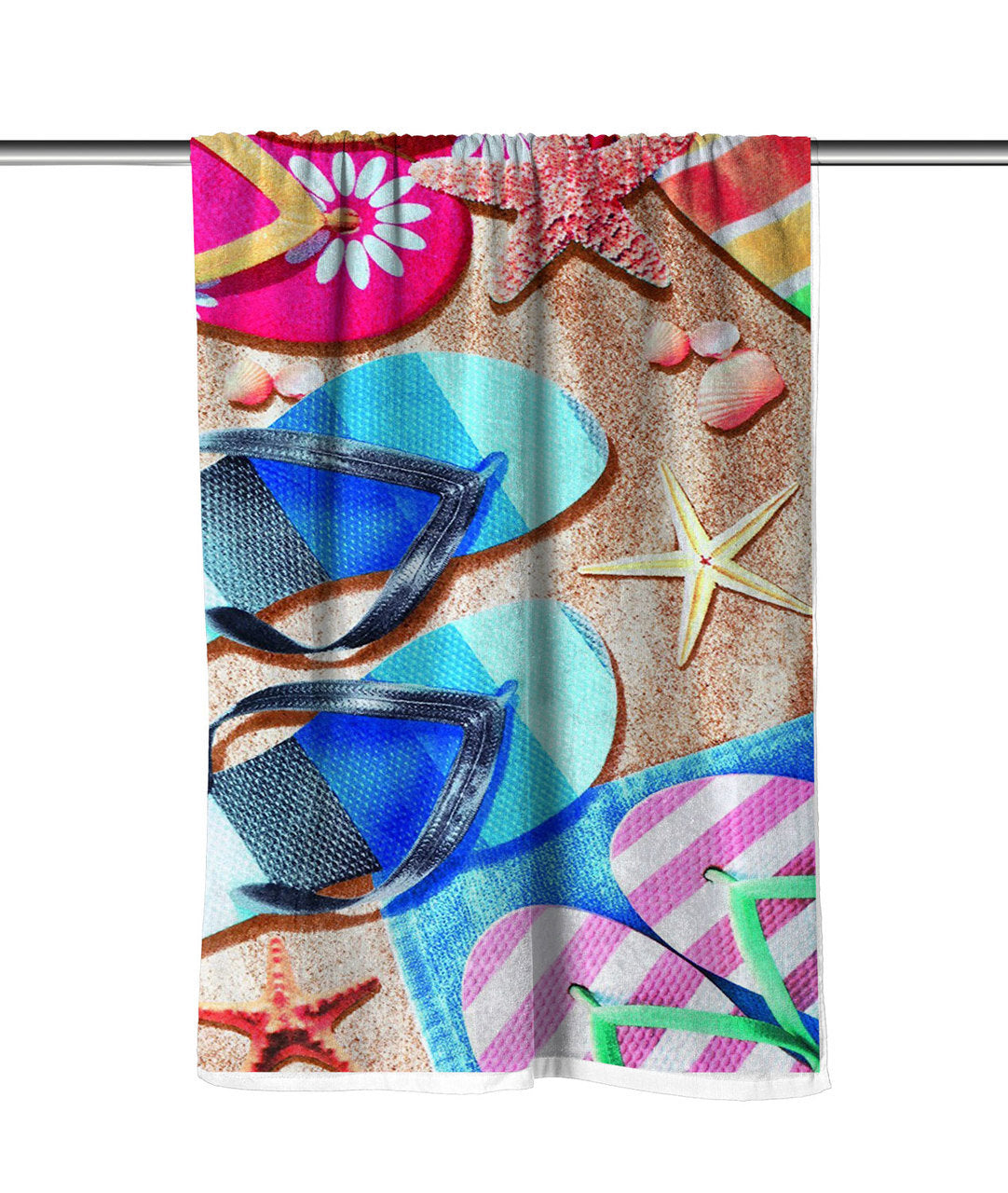 Sandals Velour Beach Towel