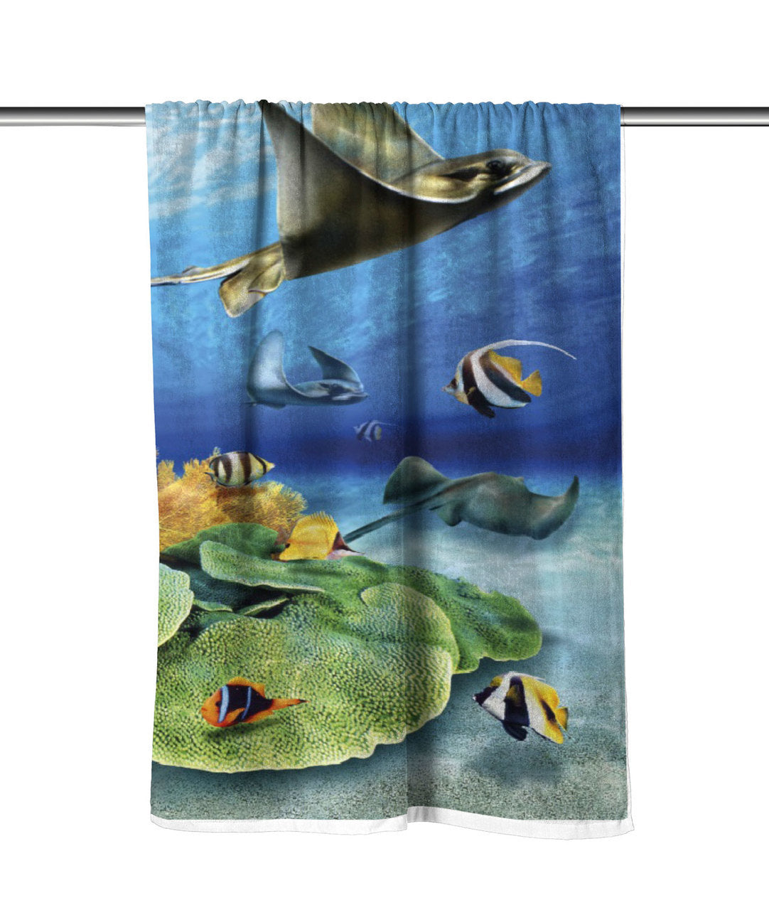 Stingray Velour Beach Towel