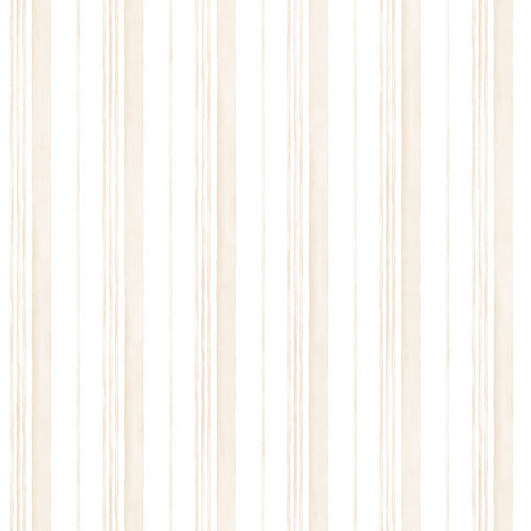 Brown White Multi Stripe AB27635 Wallpaper
