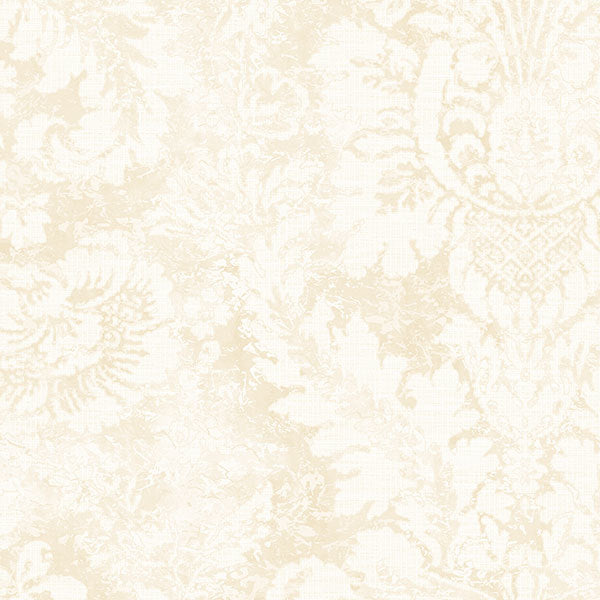 Beige Abby Damask AB42427 Wallpaper