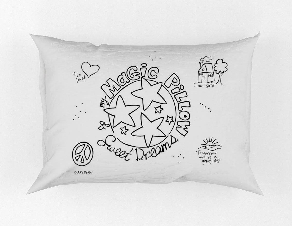Magic Pillow Painting Kit Pillowcase