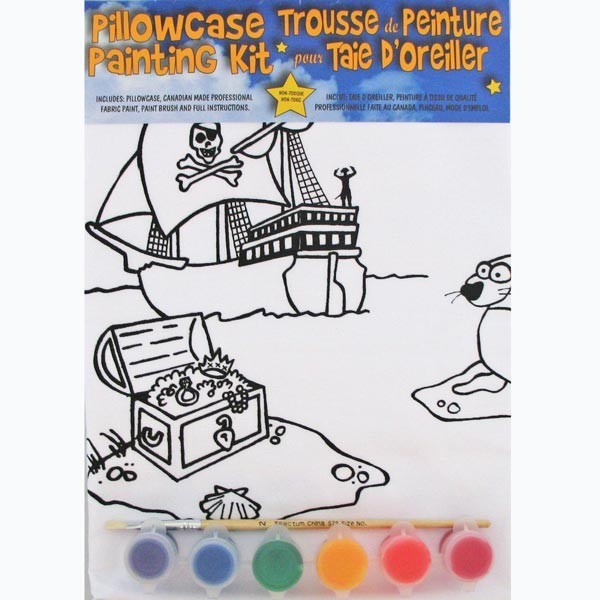 Pirates Painting Kit Pillowcase