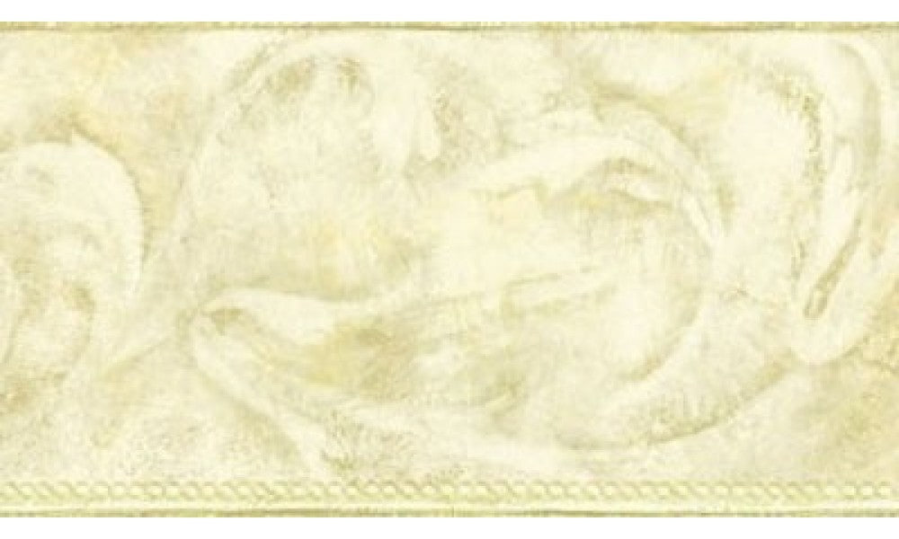 Moss Acanthus Scroll AZ5155 Wallpaper Border