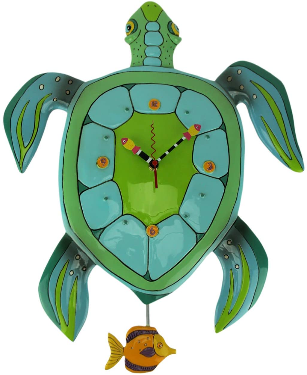 Sup Daddy Turtle Machine Clock Art by Allen Designs