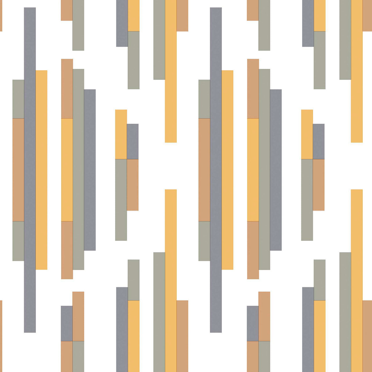 Yellow Grey Bars BA400 Wallpaper