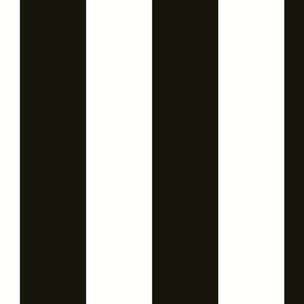 Black White Alex Medium Stripe BW28748 Wallpaper