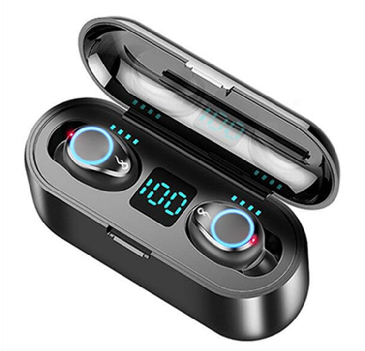 New Arrival Bluetooth 5.0 Led Touch Control Wireless Earphones