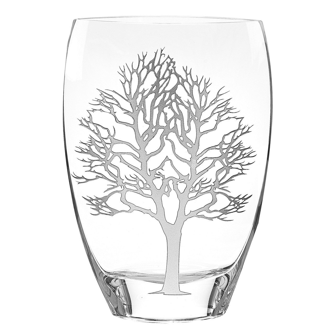 Silver Tree of Life  Vase