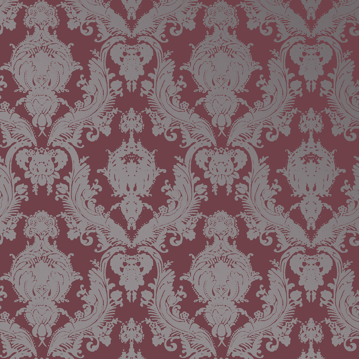 Silver Plum DA037 Damsel Self-Adhesive Wallpaper