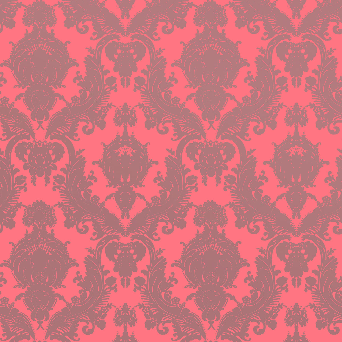 Coral DA038 Damsel Self-Adhesive Wallpaper