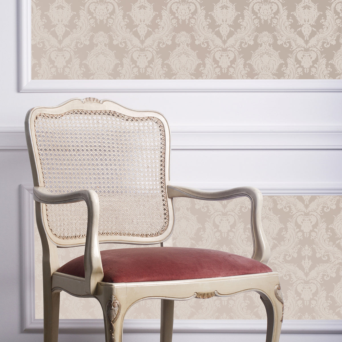 Textured Bisque DAF066 Damsel Self-Adhesive Wallpaper