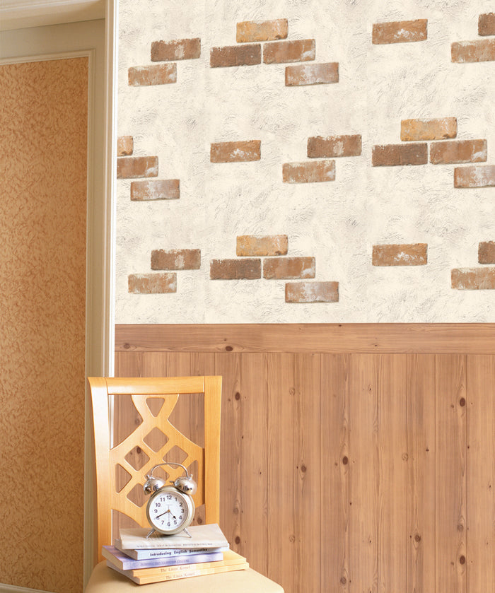 Brick Contact Paper Shelf Liner DBS22GP