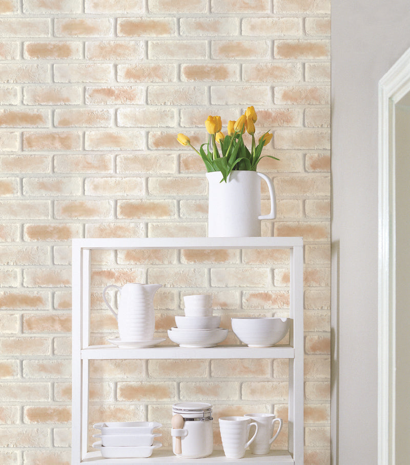 Brick Contact Paper Shelf Liner DBS25GP