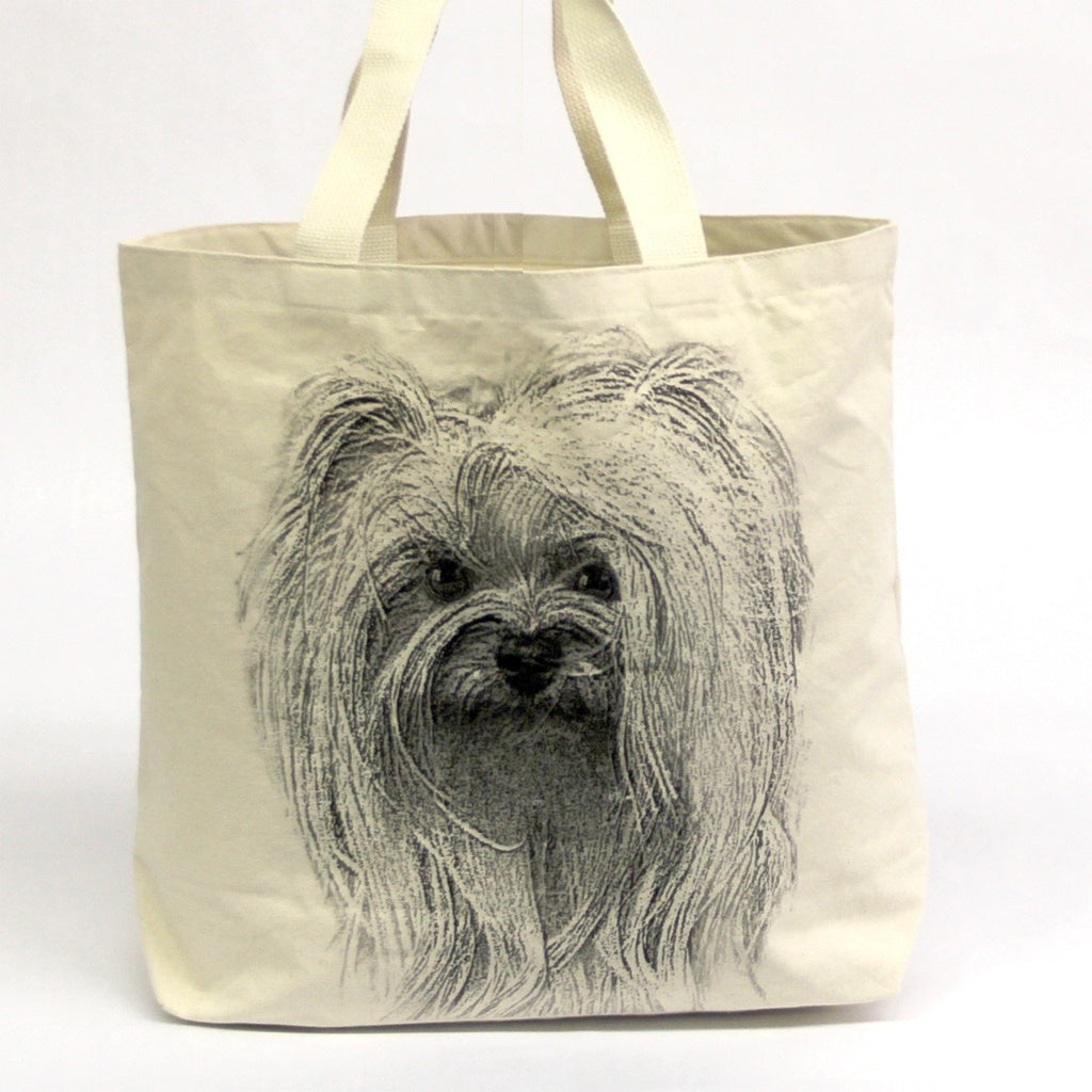 Yorkie Tote Bag Large