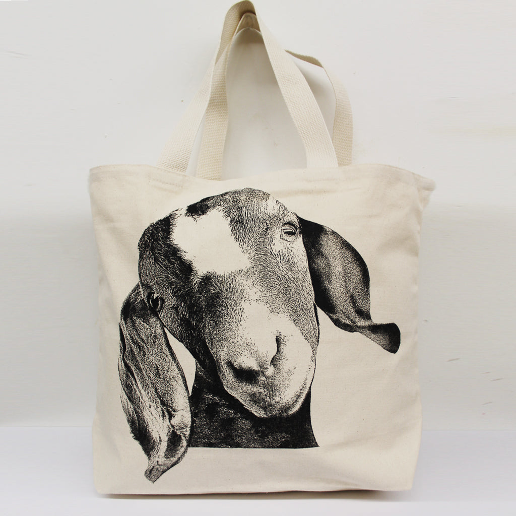 Goat Head Tote Bag Large