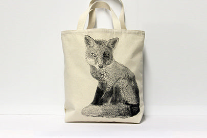 Fox Tote Bag Small