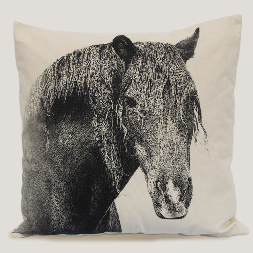 Horse 2 Decorative Pillow Large