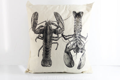 Lobster Decorative Pillow Large