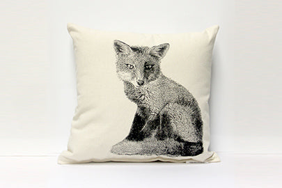 Fox Decorative Pillow Medium
