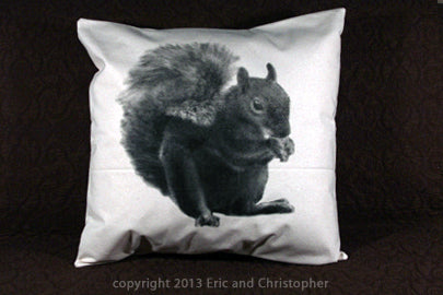 Squirrel Pillow Decorative Pillow Medium