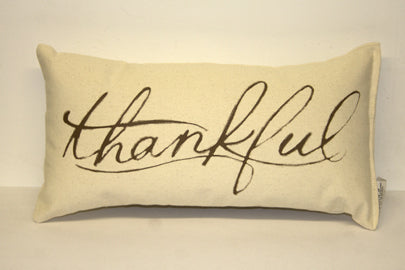 Thankful Decorative Pillow Small
