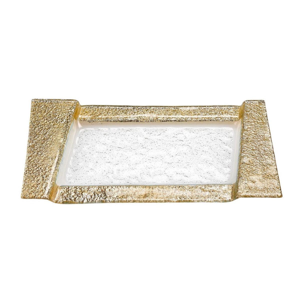 Rimini Gold Decor Rectangle Tray 17x11 inches