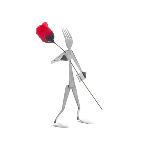 Rose Bud Holder Display Fork