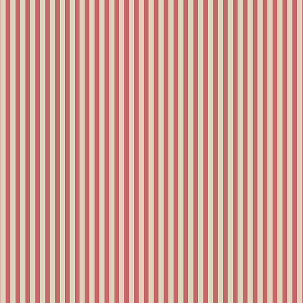 Red Off White Striped FK34407 Wallpaper