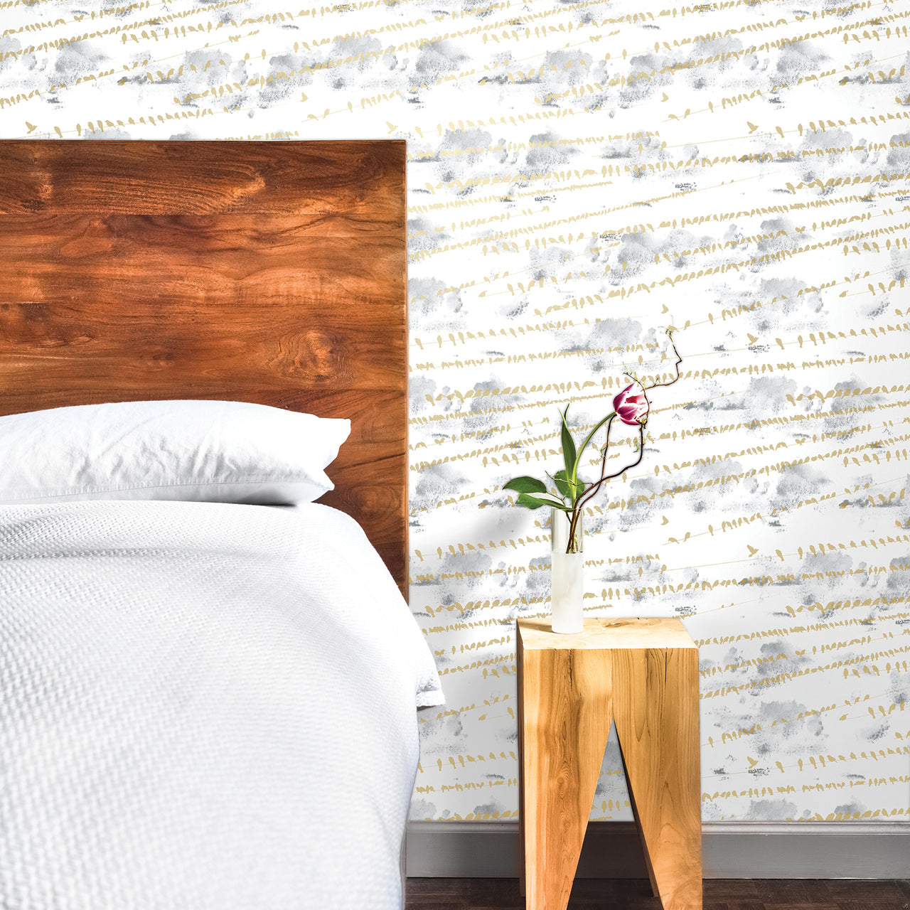 Flock Sunrise Gold FL087 Wallpaper