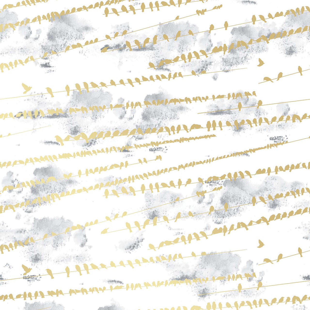 Flock Sunrise Gold FL087 Wallpaper