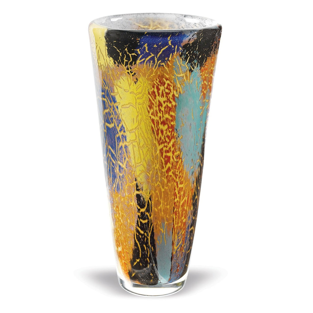 Firestorm  Art Glass Vase