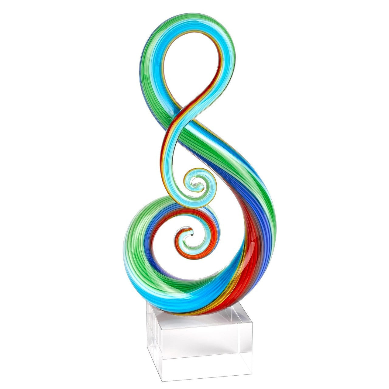 The Note - Murano Style Sculpture