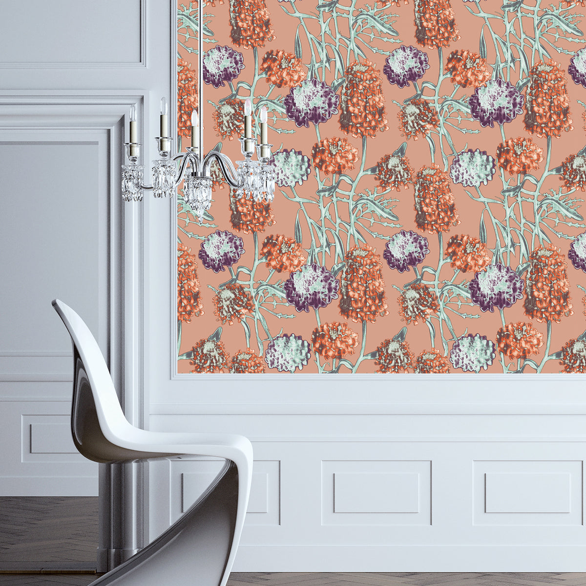Hydrangea Suffron HY084 Wallpaper