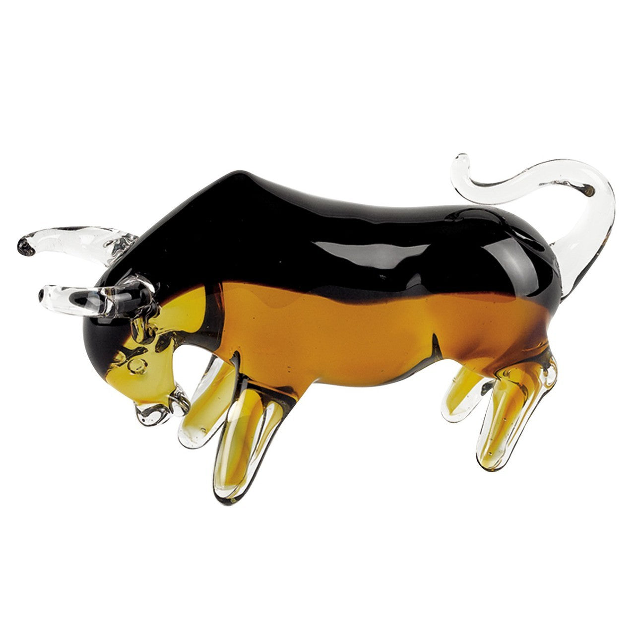 Murano Style Bull Glass Art