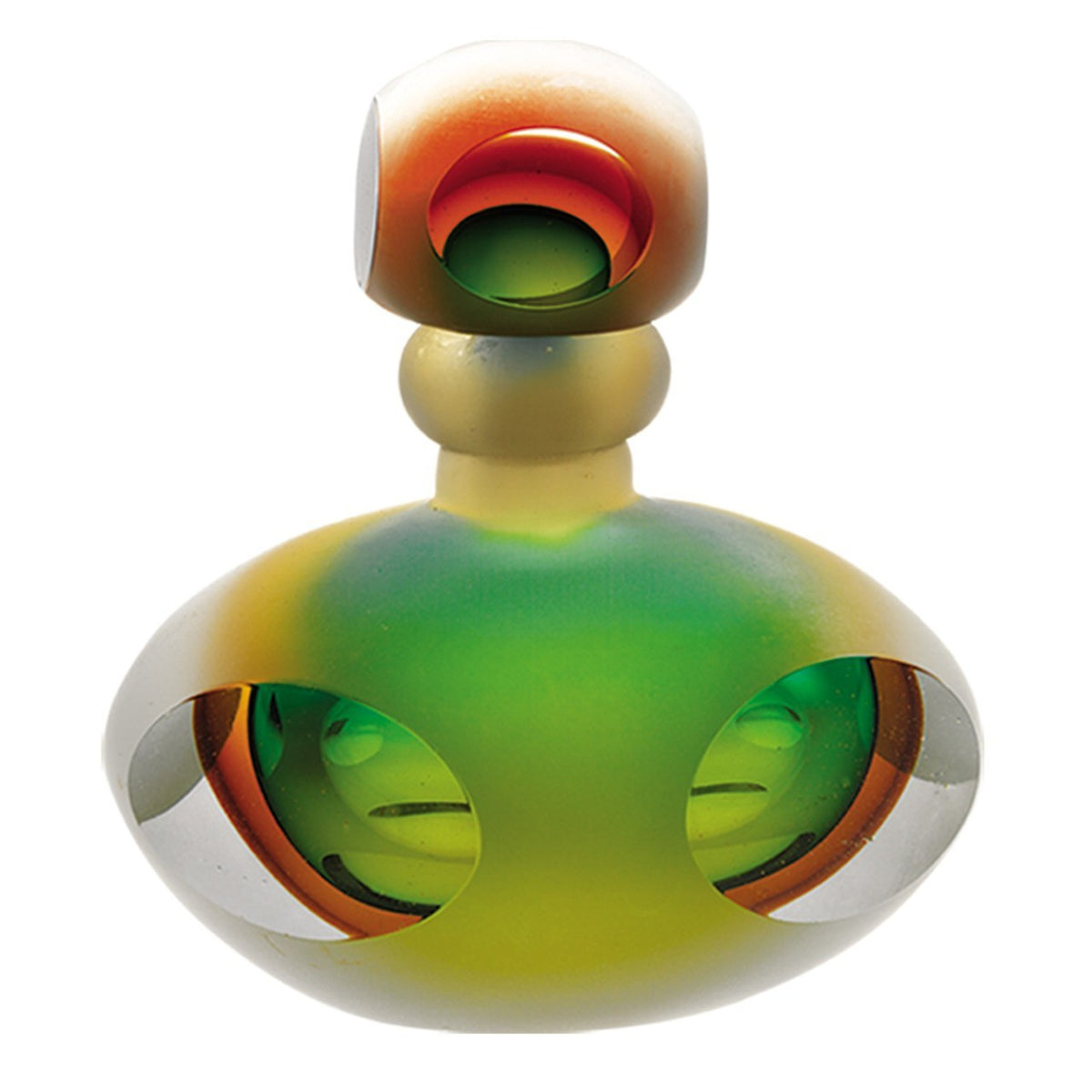 Karma Amber and Olive Perfume Glass Bottle