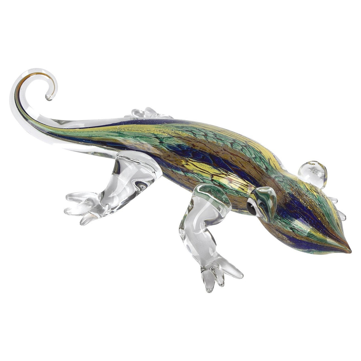 Murano Style Art Glass Gorgeous Gecko