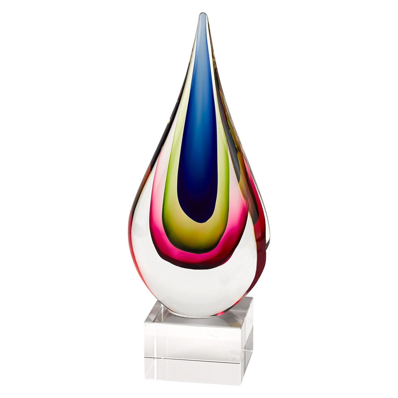 Essence Murano Style Art Glass 11 Teardrop