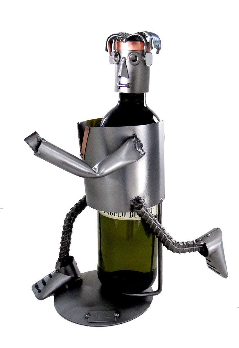 Jogger Male Wine Bottle Holder
