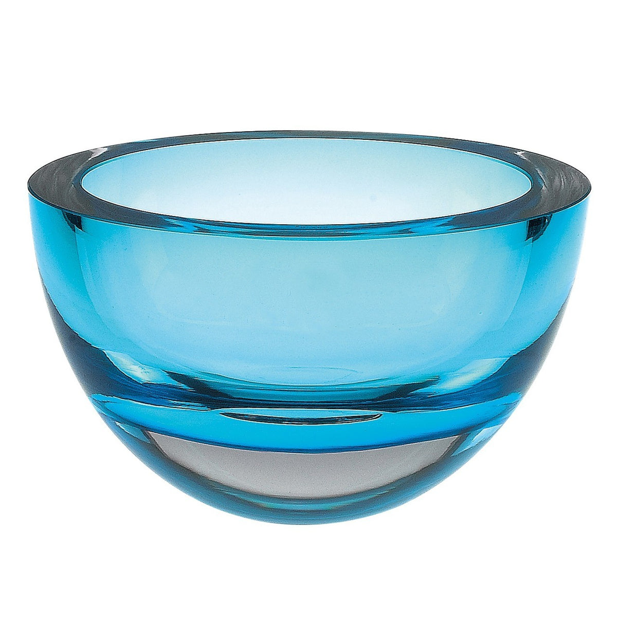 Penelope Aqua European Crystal Bowl