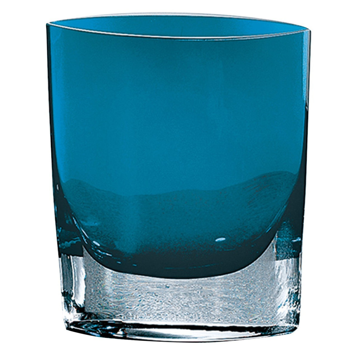 Samantha Vase in Peacock Blue