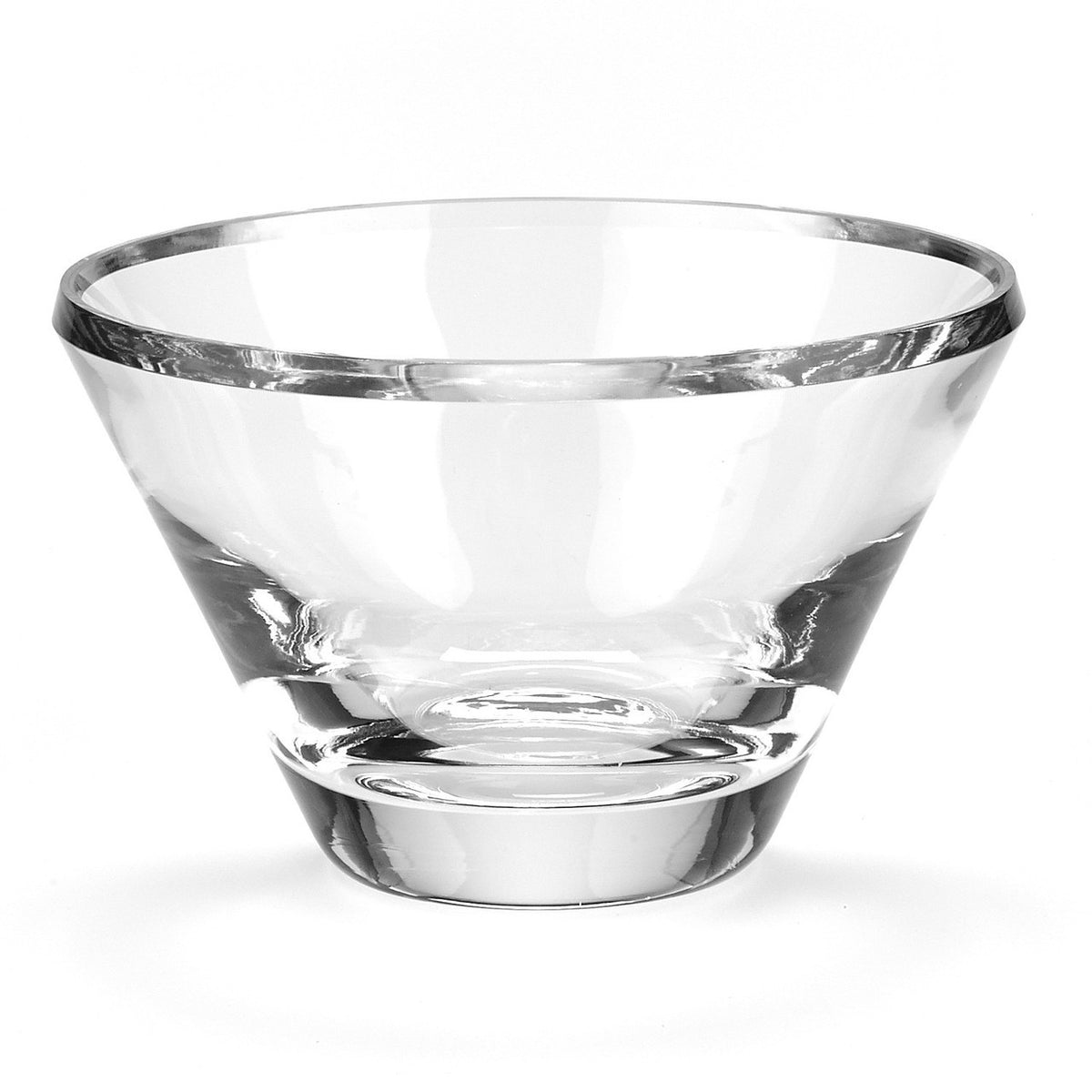 Trillion 10 inch Beveled Bowl