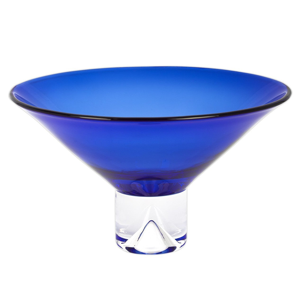 Monaco Cobalt Blue  Pedestal Bowl