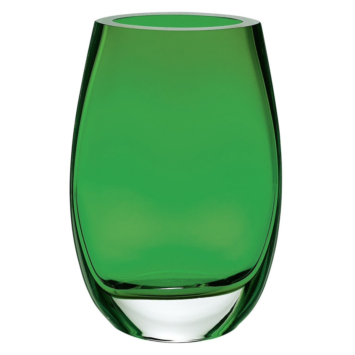 Crescendo Emerald Green European Oval Vase