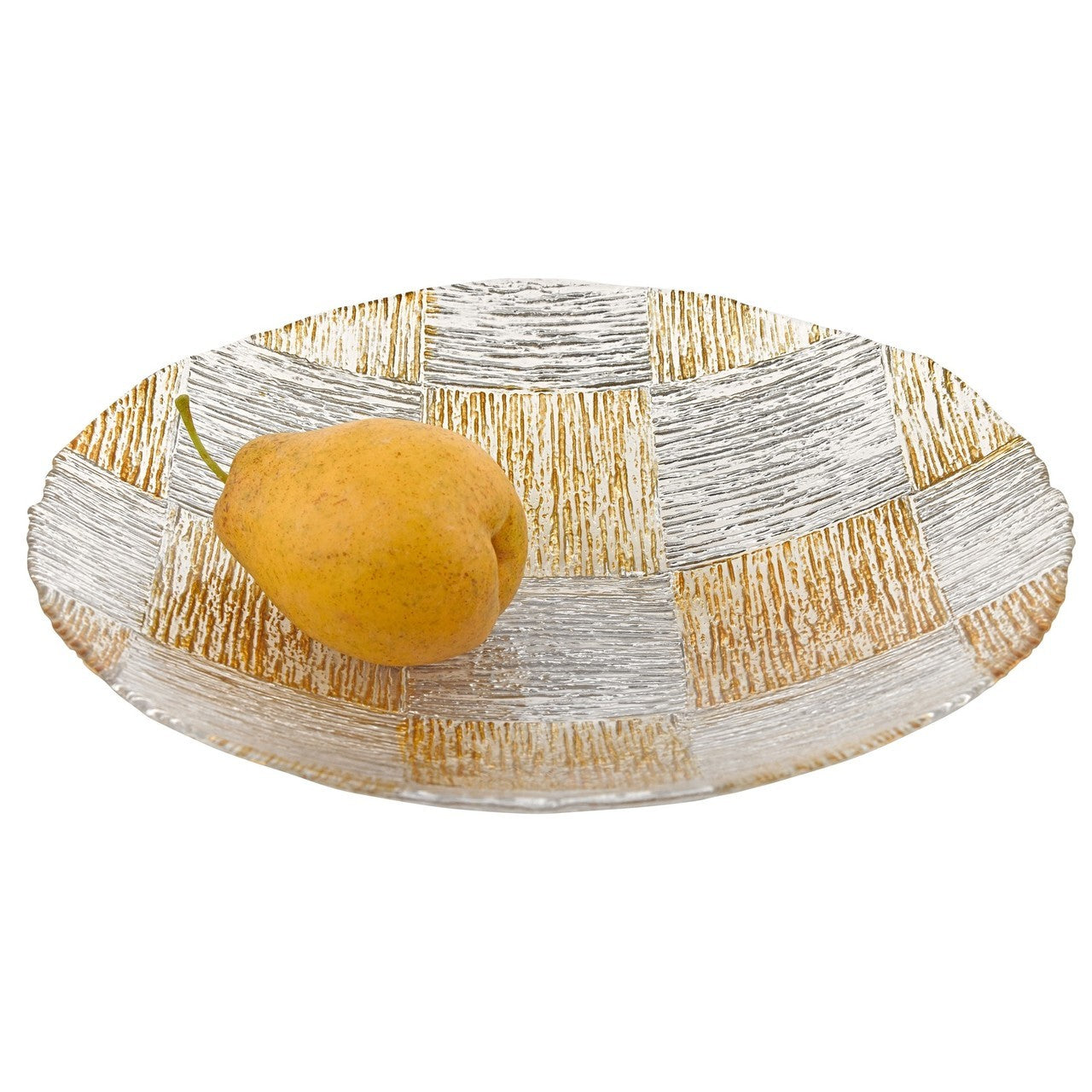 Cubes Handcrafted and Decorated Glass Bowl D16