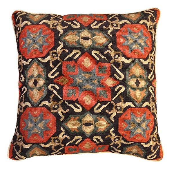 Ararat 18x18 Needlepoint Decorative Pillow