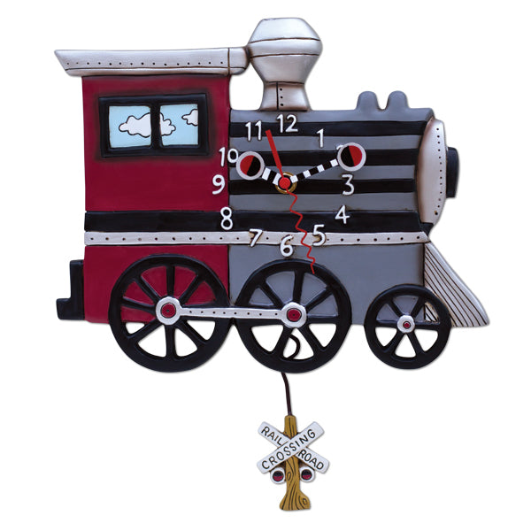 Choo Choo Train Wall Clock