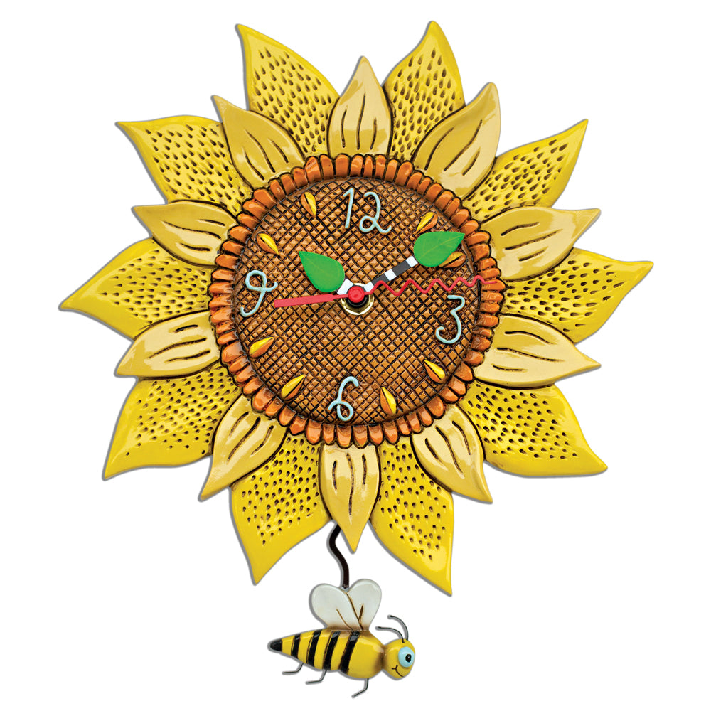 Bee Sunny Pendulum Wall Clock