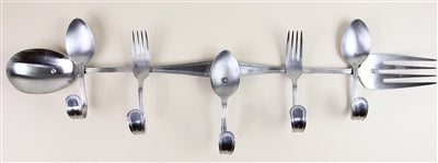 Coat Rack - Mix - Spoon and Fork Art