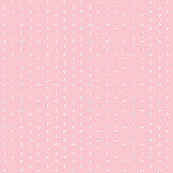 White Pink Petite Spot PP27730 Wallpaper